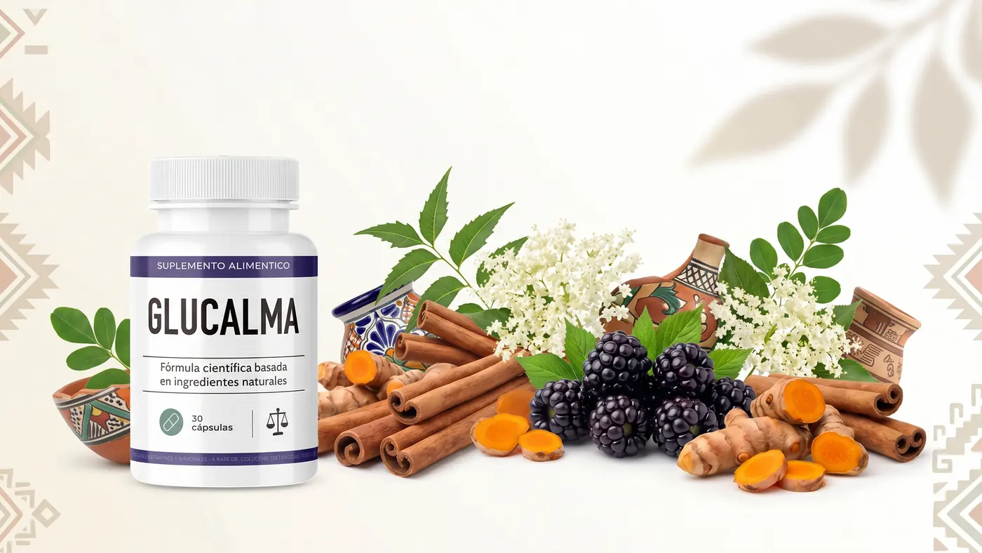 Glucalma — fórmula con seis extractos vegetales